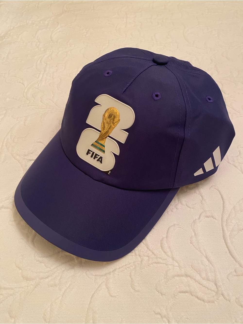 Official FIFA World Cup 2026 Baseball Cap in navy blue from adidas